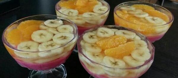 عکس از ژله بستنی میوه ای