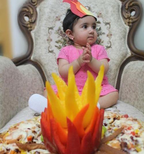 ایده عکس کودک برای چهارشنبه سوری
