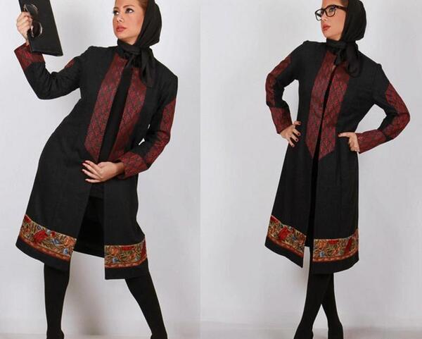 عکس مانتو زنانه زیبا