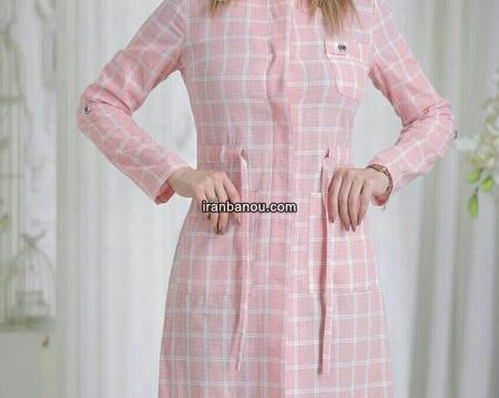 عکس مانتو دخترانه طرح دار