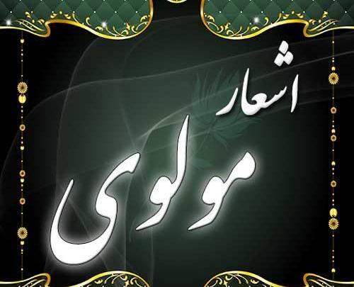 عکس نوشته زیبا مولانا