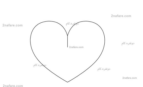 عکس قلب کاغذی