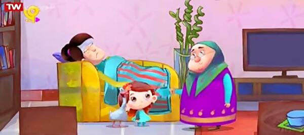 عکس کارتون حسنا