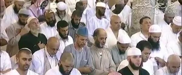 عکس امام جماعت کعبه