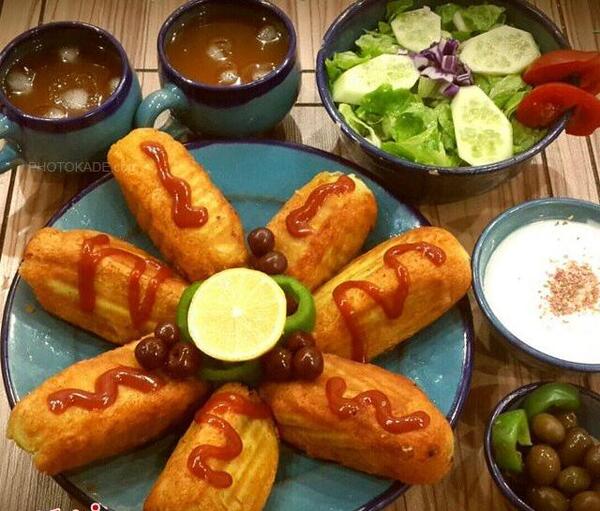 عکس غذا جالب