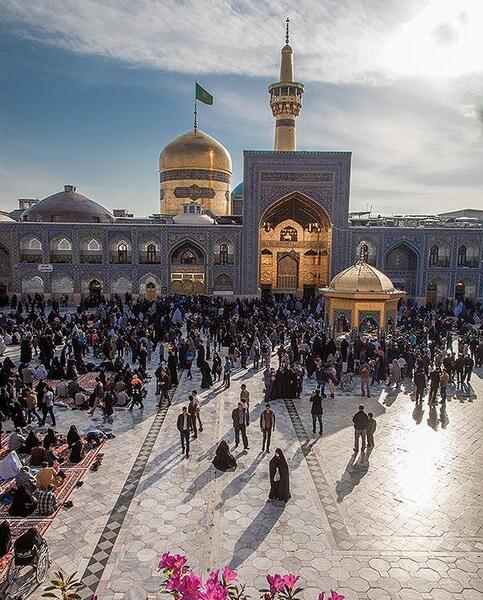 عکس حرم امام رضا فول اچ دی