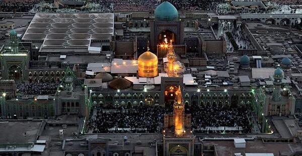 عکس حرم امام رضا فول اچ دی