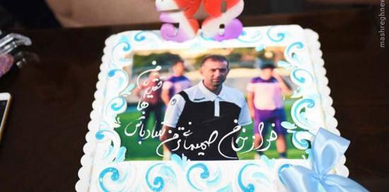 لیزر عکس روی کیک