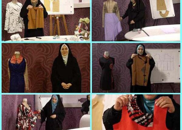عکس مدل مانتو جلو باز خانم عمرانی