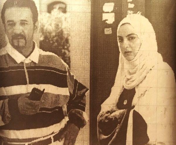 عکس با حجاب حمیرا در ایران
