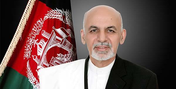 عکس اشرف غنی با زنش