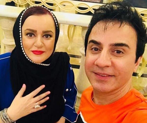 عکس داریوش فرضیایی و مادرش