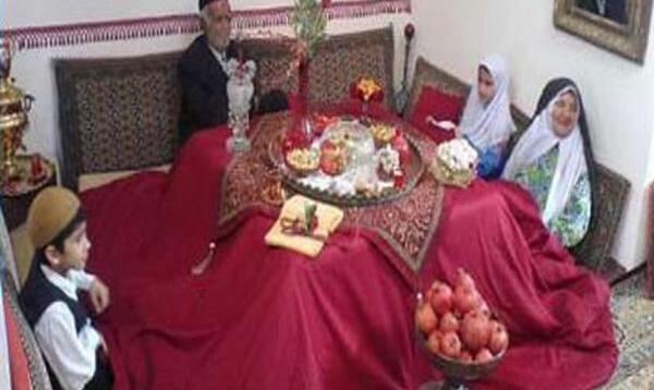 عکس شب نشینی های قدیمی