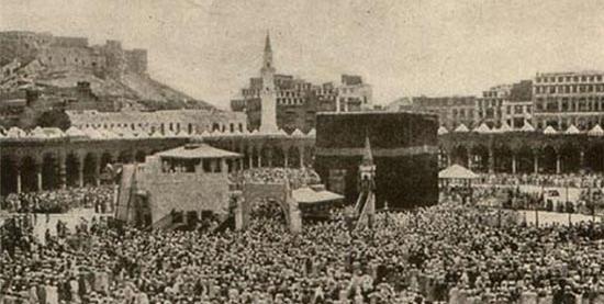 عکس عجیب خانه خدا