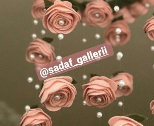 عکس گل رز نمدی