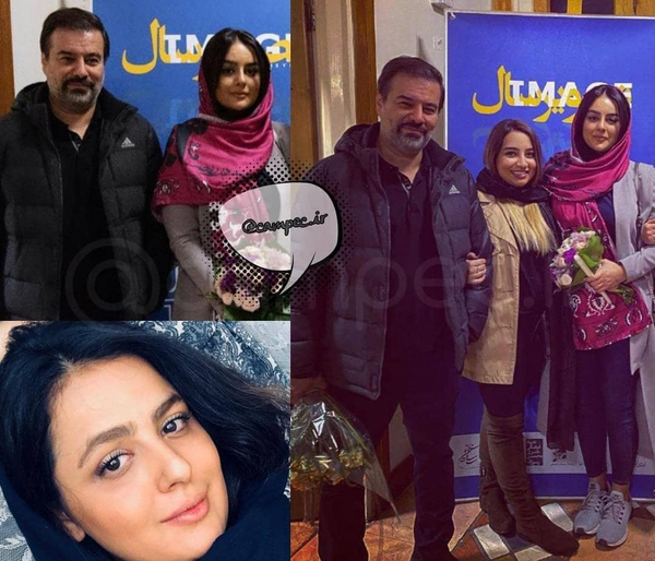 عکس تینا اسدی در سریال در حاشیه