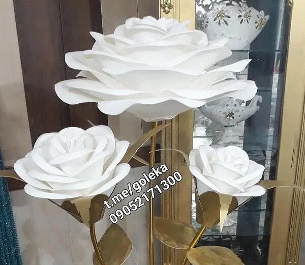 عکس گل رز فوم