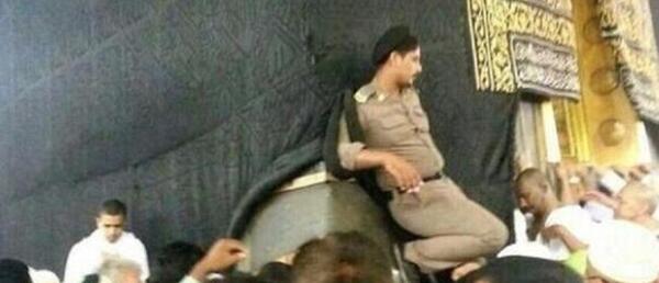 عکس توی کعبه