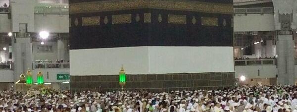 عکس توی کعبه