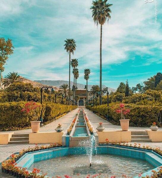 عکس طبیعت زیبای شیراز