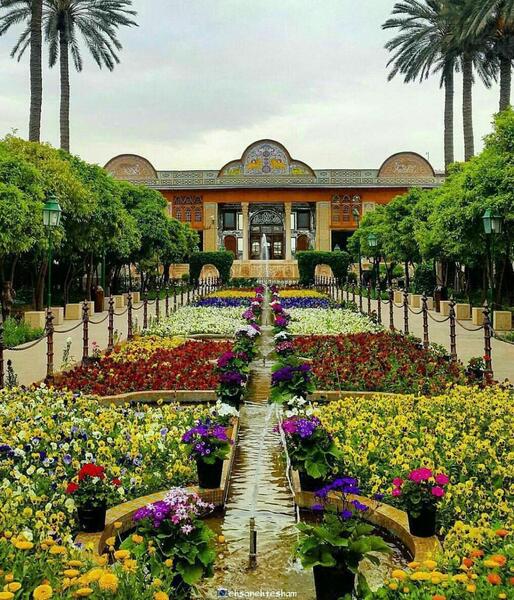 عکس طبیعت زیبای شیراز