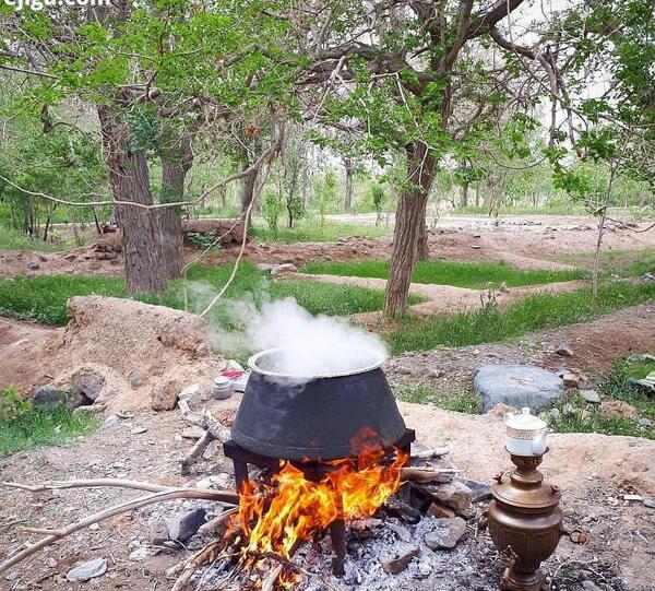 عکس باران آتش