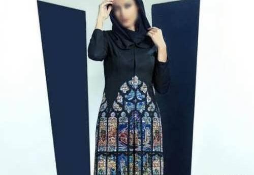 عکس مدل مانتو غیر قرینه