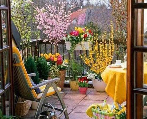 عکس ایده برای بالکن زیبا