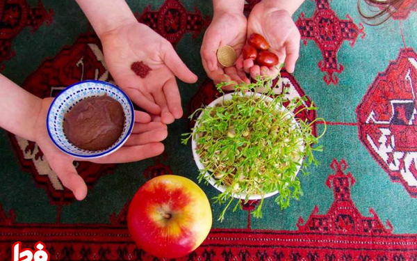 عکس ایده سفره هفت سین کم هزینه