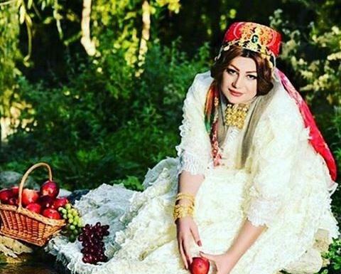 عکس لباس عروس ترکی قشقایی