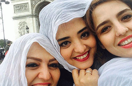 عکس با حجاب ترین دختر جهان