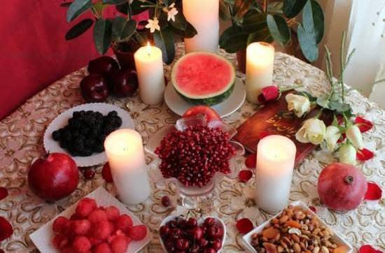 عکس ایده شب یلدا برای خونه
