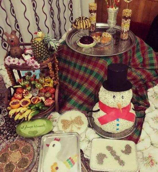 عکس ایده شب یلدا برای خونه