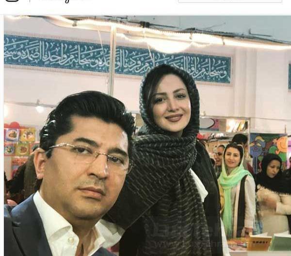 عکس خانوادگی شیلا خداداد با همسرش