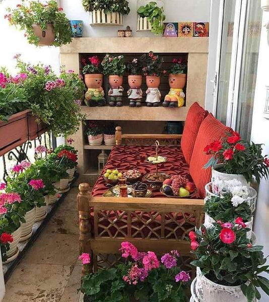 عکس ایده های خلاقانه برای کاشت گل و گیاه