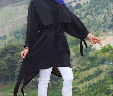 عکس مانتو کوتاه اسپرت تابستانی