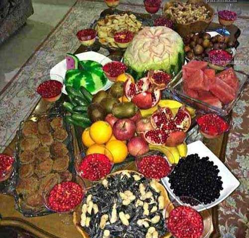 عکس عروس یلدایی