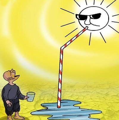 عکس ضرب المثل قطره قطره جمع گردد وانگهی دریا شود