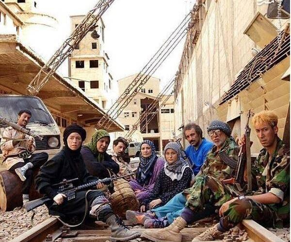 عکس محسن تنابنده با داعش