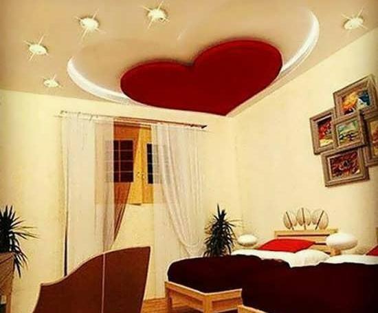 عکس ایده برای تزیین سقف اتاق