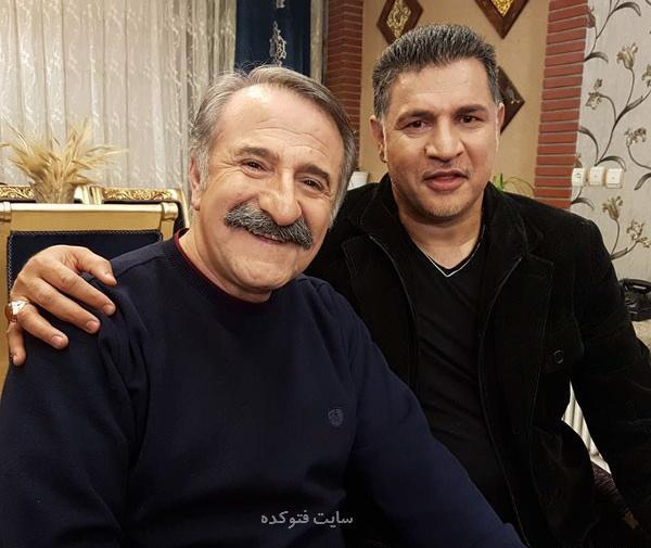 عکس مهران رجبی با خانواده