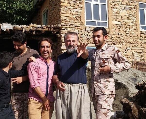 عکس مهران رجبی با خانواده