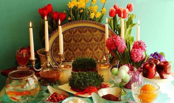 عکس سفره هفت سین ایران باستان