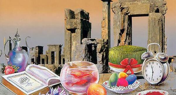 عکس سفره هفت سین ایران باستان