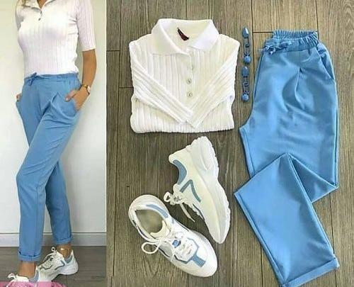 عکس لباس های ست دخترانه اسپرت