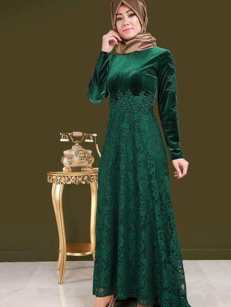 عکس لباس مجلسی زنانه مخمل