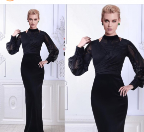 عکس لباس مجلسی زنانه مخمل