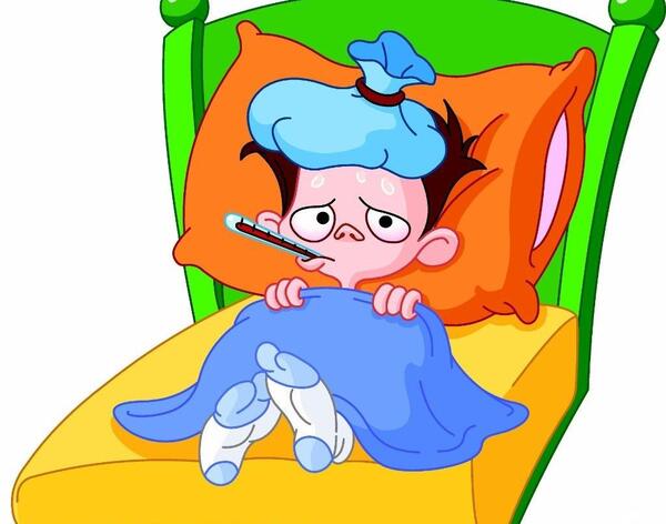 عکس نوشته پسرم سرما خورده