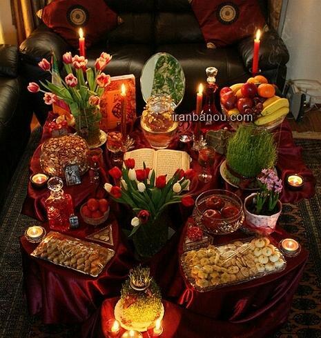 عکس های سفره هفت سین قشنگ