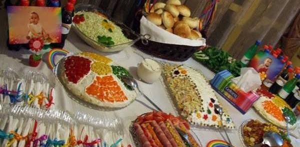 عکس ایده برای غذای تولد کودک